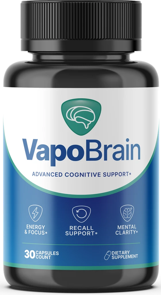 VapoBrain single bottle, 30 capsules